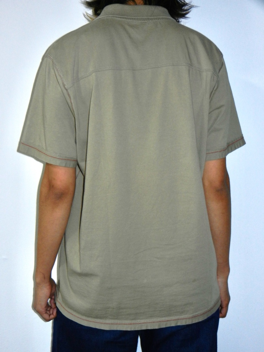 Cool Olive Polo “I Got A Plan B” View 3